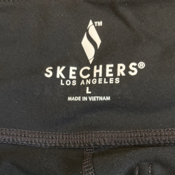 Skechers L Croc Embossed Pants Leggings Straight Leg Side Pockets / Back Pockets - Picture 6 of 10